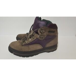 Womens Timberland Purple Accent Hiking Boots Size 9